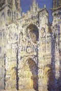 Claude Monet La Cathedrale de Rouen,Portrait et Tour d Albane Spain oil painting artist